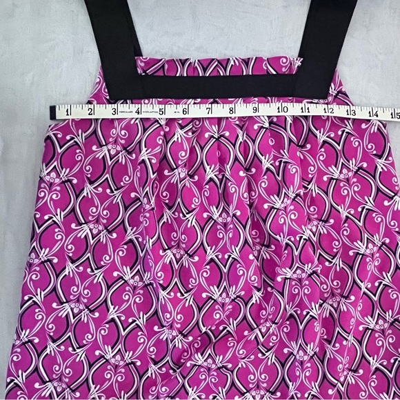 Loft (Ann Taylor) Combo Pink/Black Ribbon Dressy Tank and Cropped sweater set - Picture 11 of 12